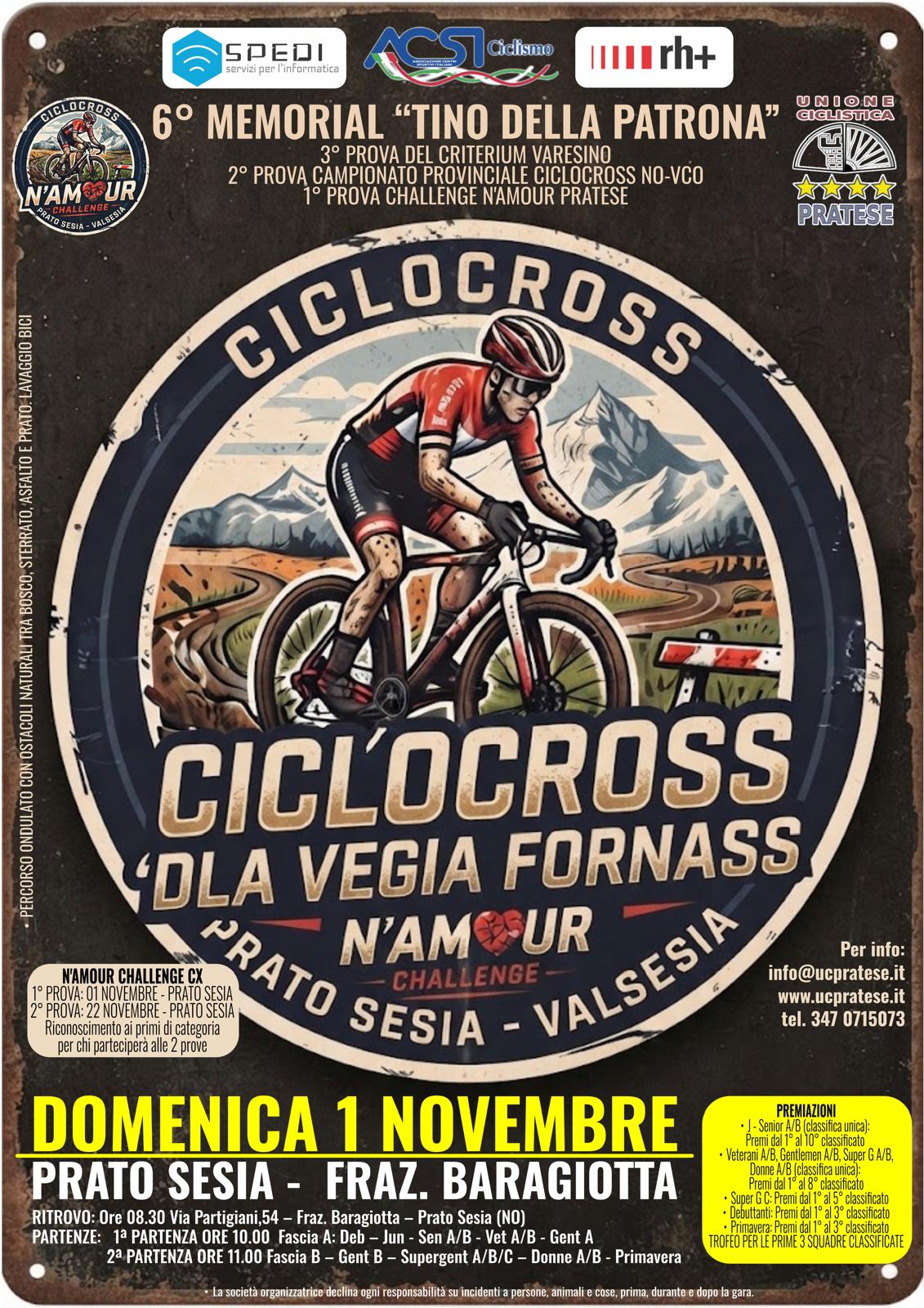 Locandina Ciclocross D'la vegia Furnass